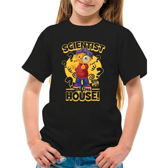 Scientist In The House Sid the Science Kid Fun Character Graphic Youth's T-shirt