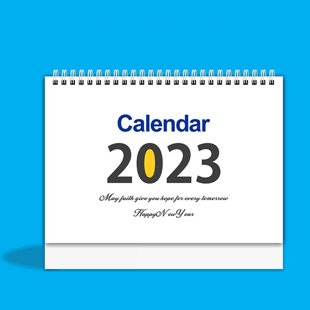 2023 Desk Calendar English Print Stationery Table Decoration Daily Planner  Perpetual Calendar Stand Calendar Spiral Binding Calendar 2023 Desktop Calendar  Desk Calendar STYLE C - Walmart.com