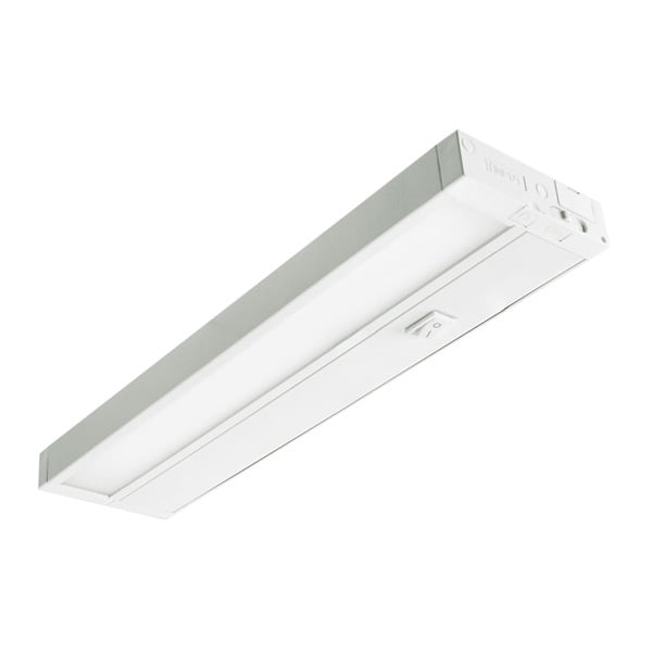 K7M6 White 14 Inches Under Cabinet Fixture UC14-30-WH 120V3K Kobi Electric 