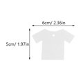 thumbnail image 2 of WRISTBIQUE 100Pcs Clothing Tags for Hanging Decoration 2.4x2in, 2 of 8