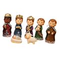 thumbnail image 4 of Conjunto de pesebre navideño, decoraciones religiosas, adorno clásico a mano, decorativo, tradicional, estatua navideña, artesanía de resina., 4 of 9