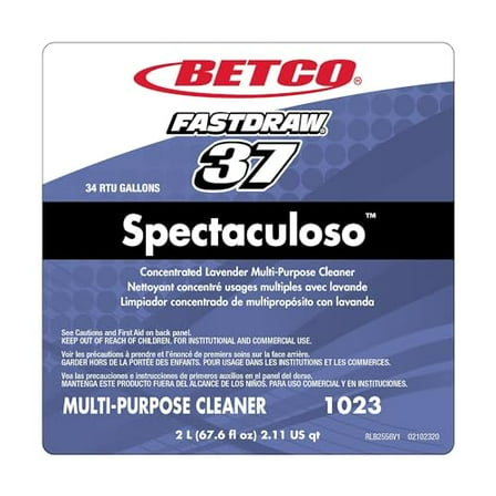 Betco 10234700 Spectaculoso Multipurpose Cleaner, Lavender Scent, 67.6 Oz.