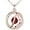 Capricorn (12.21-1.20), Special Edition - Birthstone Siam Ruby Red, variant on Leafael "Superstar Zodiac Constellation Pendant Necklace Made with Premium Crystal December January Birthstone Horoscope Jewelry, Capricorn, 14k Rose Gold Plated, 18"+2"