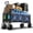 350L, variant on Wagons Carts Foldable, Collapsible Wagon with All-Terrain Wheels 420lbs Weight Capacity Heavy Duty Utility Wagon with Drink Holders for Beach, Garden, Camping, Shopping Groceries, Sports