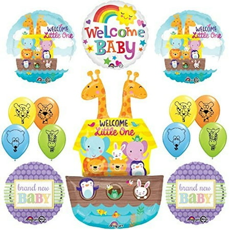 Noahs Ark Baby Shower Tea - The Ultimate Noahs Ark Jungle Animal Latex Welcome Baby Baby Shower