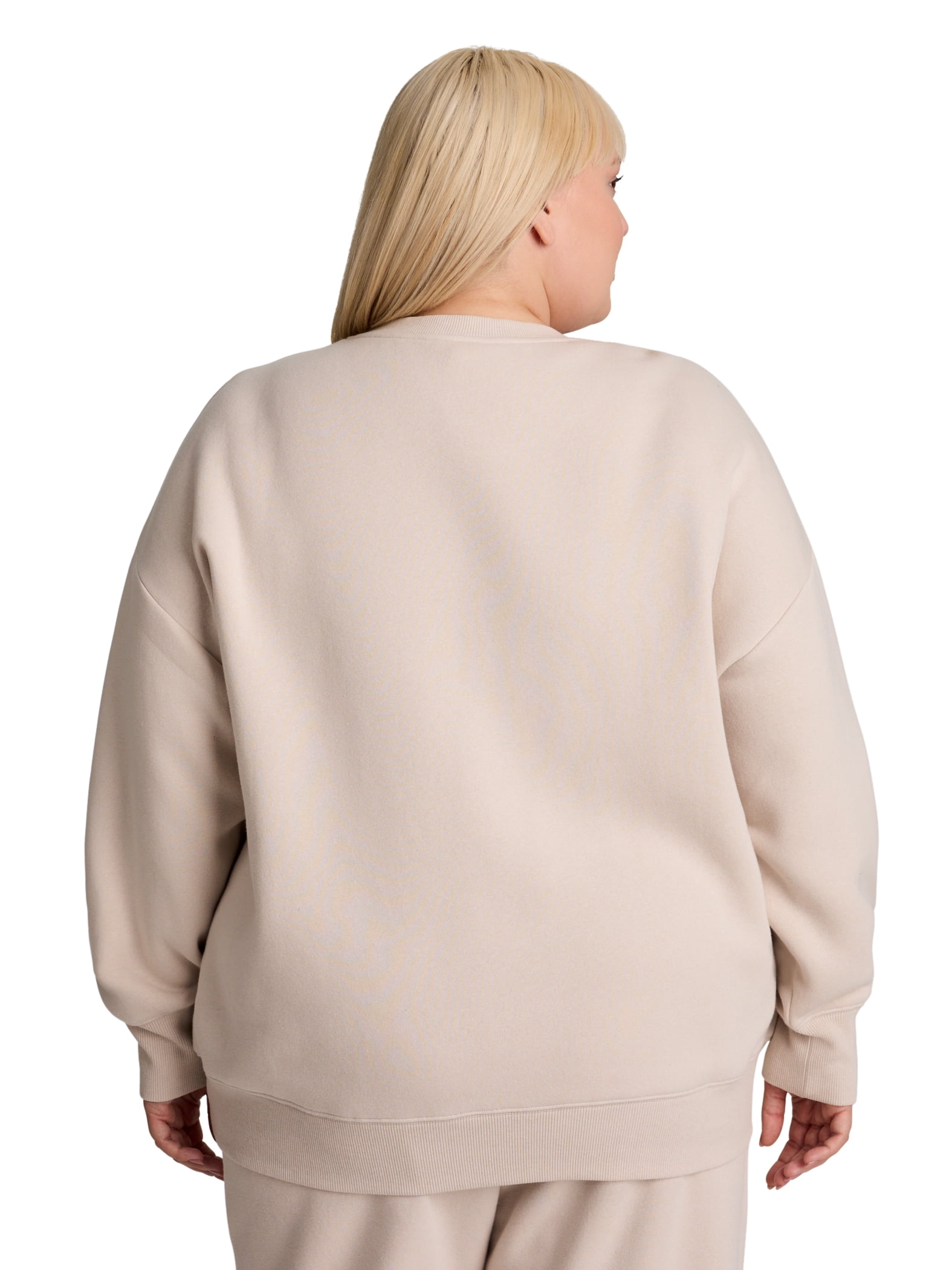 Reebok Women's Game Day Fleece Oversize Crewneck Sweatshirt, Size XS-4X