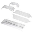 thumbnail image 4 of OTVIAP 5Pcs Acier Inoxydable Châssis Plaque de Garde Plaque de Protection pour Voiture X-MAXX 1/10 RC, Protection de Châssis, RC Plaque de Garde de Châssis de Voiture, 4 of 8