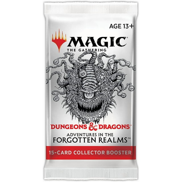 Magic: The Gathering Adventures in The Forgotten Realms Collector Booster Pack | 15 Magic Cards