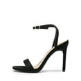 thumbnail image 3 of BURUDANI Women’s High Stilettos Open Square Toe Ankle Strap Heels Sexy Comfort Strappy Dress Shoes Wedding Bridal Pumps Sandals, 3 of 7