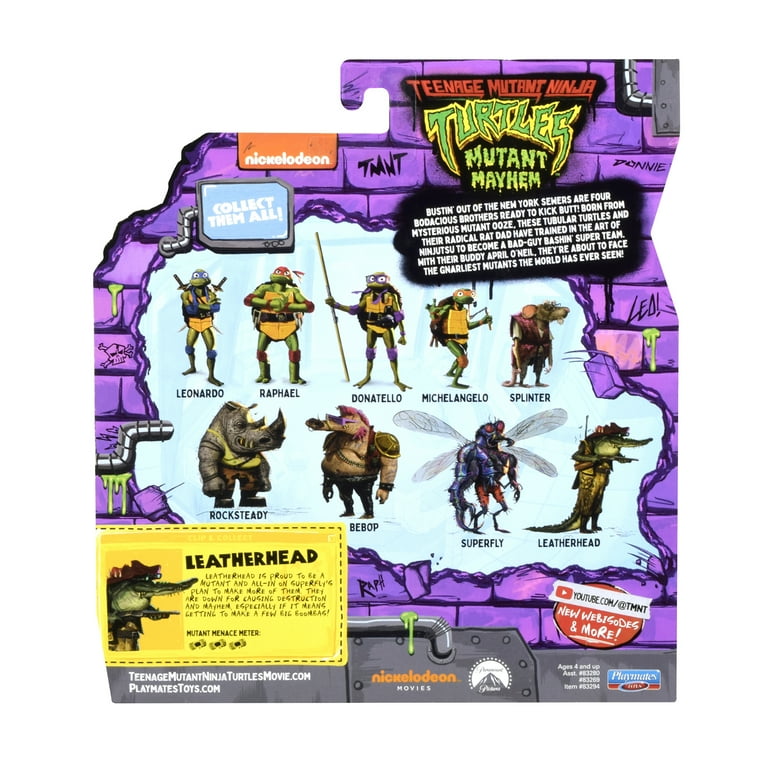 Leatherhead tmnt best sale toy