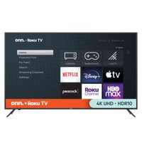 onn. 58" 4K Ultra HDR Smart LED Roku TV