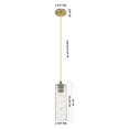 thumbnail image 3 of 434-1P-SN-G434-12ME Innovations Lighting Crown Point - 1 Light Cord Pendant In Industrial Style-13.25 Inches Tall and 4.5 Inches Wide-Satin Nickel, 3 of 3