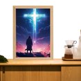 Jesus LED Light Picture, Calmness Light Up Painting, 8 Inch ...