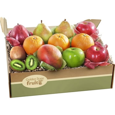 Golden State Fruit Gourmet Deluxe Collection Fruit Gift Box, 12 Pc