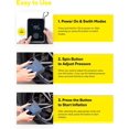 thumbnail image 3 of HOTO Portable Electric 120PSI Tire Inflator with 12V Motor, Cordless Air Compressor with Digital Display for Car and Bike, 3 of 11