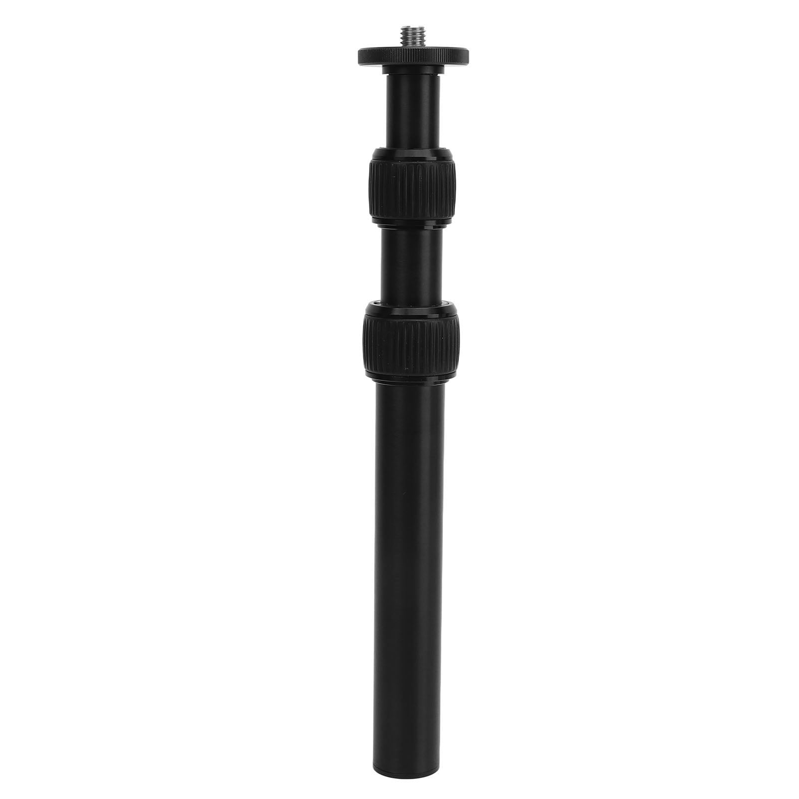 3 Section Tripod Extension Arm Strong Carrying Capacity Lightweight Aluminum Alloy Tripod Extension Tube for Camera