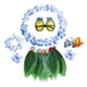 thumbnail image 1 of Kit de Accesorios para Disfraz PHOGARY Falda Hula Hawaiana para Niños, 1 of 6