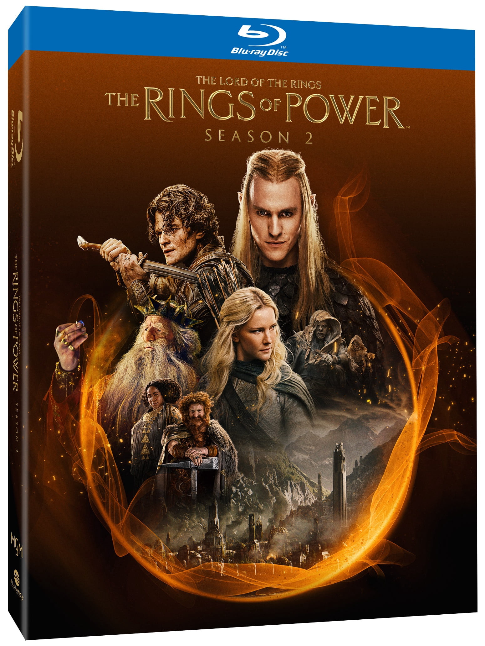 Lord of the Rings: Rings of Power: Season Two (Blu-ray) Amazon/MGM Studios, Science Fiction & Fantasy