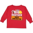 thumbnail image 3 of Inktastic Big Brother Under Construction Boys Long Sleeve Toddler T-Shirt, 3 of 5