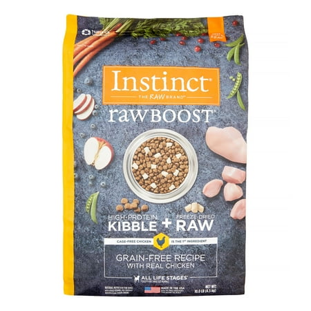 UPC: 0769949658238 | Instinct Raw Boost Grain-Free Recipe with Real Chicken Natural Dry Dog Food by Nature s Variety  10 lb. Bag