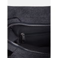 thumbnail image 4 of No Boundaries Women's Fashion Square Tote Bag, Black, 4 of 6