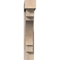 thumbnail image 2 of Ekena Millwork 7 1/2"W x 42"D x 42"H Merced Block Smooth Bracket w/ Offset Brace, Douglas Fir, 2 of 25