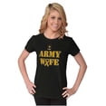 thumbnail image 3 of US Army Wife Military Support Ribbon Women's T Shirt Ladies Tee Brisco Brands S, 3 of 5