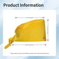 thumbnail image 6 of Kdxio Yellow Lemon Pattern Turban Hat for Women Men Comfortable Adjustable Cleaning Working Cap with Sweatband, 6 of 8