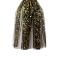 thumbnail image 2 of 70x200cm Sheer Mesh Table Runner with Gold Foil - European-Style Dining Table Decor for Weddings, Birthday Parties, Gatherings, Events - Polyester Decorative Tablecloth, 2 of 6