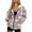 Easter Rabbit, variant on FOR U DESIGNS Cute Cat Oversized Zip Up Hoodie for Women Sweatshirts for Women Loose Fit Hoodies Size XS Ladies Lightweight Zipper Down-Shoulder Collar Hooded Winter