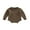 Brown, variant on Bagilaanoe Newborn Baby Boys Knitted Rompers Long Sleeve Bodysuit Sweater 3M 6M 12M 18M 24M Infant Fall Ribbed Knitwear