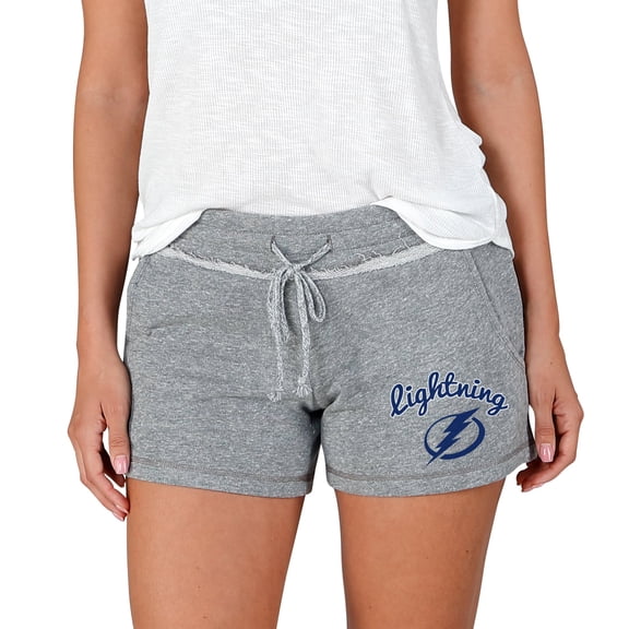 Women's Concepts Sport Gray Tampa Bay Lightning Mainstream Terry Shorts