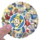 thumbnail image 3 of VAULT TEC 60 Calcomanías Stickers Variados Sin Repetir Impermeables Removible Adhesivo Diseños Únicos Decorativas Estampas, 3 of 6