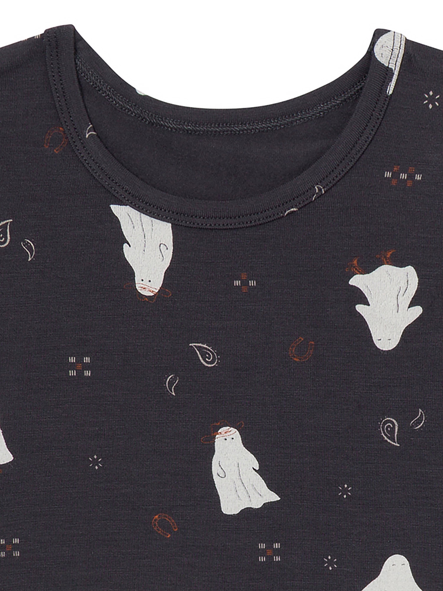 Modern Moments by Gerber Neutral Short Sleeve Halloween Pajama Set, 2-Piece, Sizes 12 Months - 5T