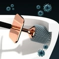 thumbnail image 4 of Toilet Brush,Non-Slip Handle Toilet Bowl Brush,Toilet Brushes for Bathroom-Space Saving,for Deeply Cleaning, 4 of 4