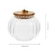thumbnail image 4 of Tarro de cristal con forma de calabaza, tapa hermética, bote transparente para granos de café, 800 ml, 4 of 8