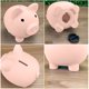 thumbnail image 3 of Alcancía infantil | Hucha de vinilo de cerdito, de plástico irrompible | Varios tamaños: grande, mediano y pequeño | Regalo infantil ligero y duradero, 3 of 5