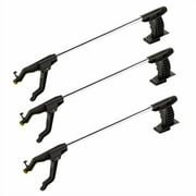 Cubii Health Lightweight Rotating 24 Easy-to-Use Reacher Grabber Tool, Aluminum, (3 Pack)