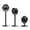 Black, variant on 29" Pedestal Fan For Bedroom, 2026 NEW 5-Speed USB Whole Room Air Circulator With 90° Oscillation & Adjustable Height, Quiet Pedestal Fan For Home Office Dormitory Living Room Study