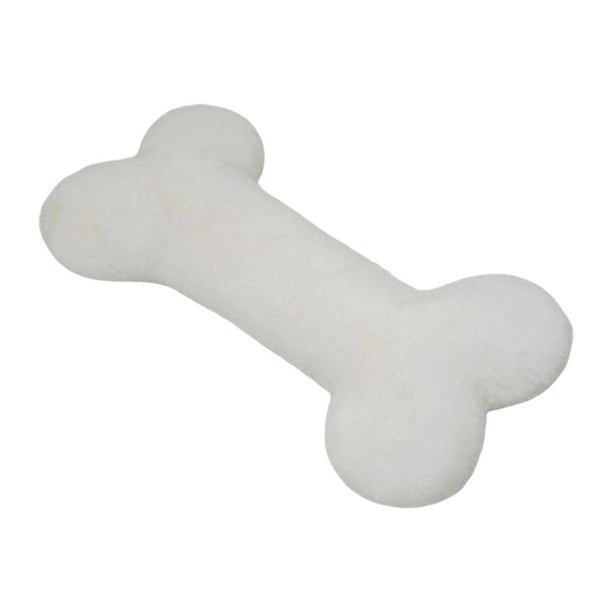 Peluche con forma de hueso simulado, muñeco de peluche suave, almohada de peluche con forma de hueso para acurrucarse. White 70 cm