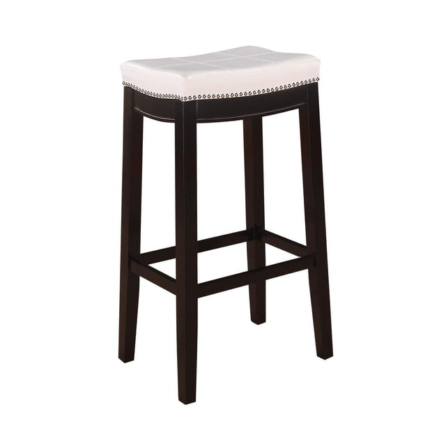 Tabouret de bar Warren blanc et noir