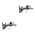 thumbnail image 2 of VONKY European Style Plant Hangers Exquisite Craft For Garden Lovers Waterproof Brackets Iron Made Style A 2Set, 2 of 6