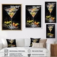 thumbnail image 4 of Designart "Mirage Of A Dirty Martini III" Cocktails Canvas Prints, 4 of 7