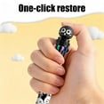 thumbnail image 4 of Oioii Personalized Red Apples & Black Cats 10-Color Ballpoint Pen, Fast-Drying Ink, Stylish Multifunctional Pen, for Students Writing and DIY Marking,Black, 4 of 6