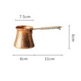 thumbnail image 1 of 2X Turkish Coffee Pot Coffee Maker Moka Pot 3 Person 200 ML Copper Handmade High Quality Decorative Gift Accessory, 1 of 6