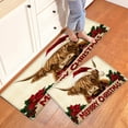 thumbnail image 4 of YIMEIS Merry Christmas Cow Kitchen Decor Christmas Fall Kitchen Rugs, Xmas Decorative Farmhouse Floor Mats for Home Kitchen Dining Room Decorations - 16''*24'', 4 of 10