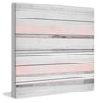 thumbnail image 2 of Marmont Hill Pink and Grey White Wood Wall Art, 2 of 5