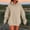 Khaki, variant on YODETEY No Boundaries Hoodies for Women, Drawstring Oversized Solid Color Long Sleeve Fleece Sweatshirt, Trendy Pullover Sweaters with Pockets, Pink,Women's Plus S