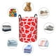 thumbnail image 4 of Balery Lips Kiss Cesta de ropa redonda con asas, impermeable, independiente, para ropa, juguetes, dormitorio y familia-Small, 4 of 6