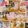 thumbnail image 2 of Sanrio Kuromi Hello Kitty Cinnamoroll My Melody-muñeco de peluche Kawaii, juguete de gato esponjoso, llavero colgante, regalos de vacaciones adorables, 2 of 4